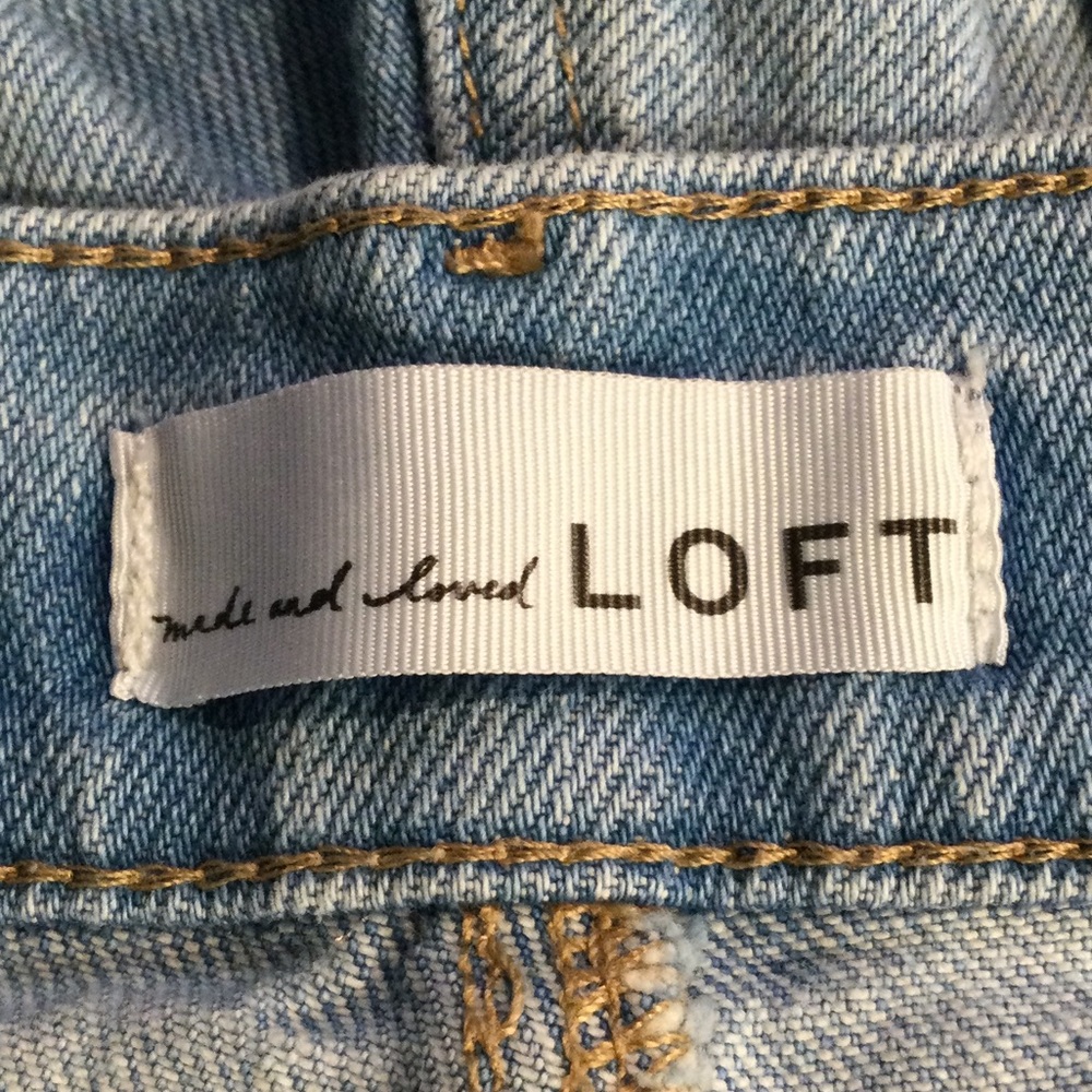LOFT The Barrel High-Rise Jeans Size 2/26 - Picture 5 of 8